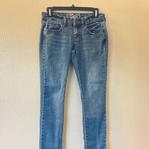 SO Women's Classic Blue Skinny Jeans